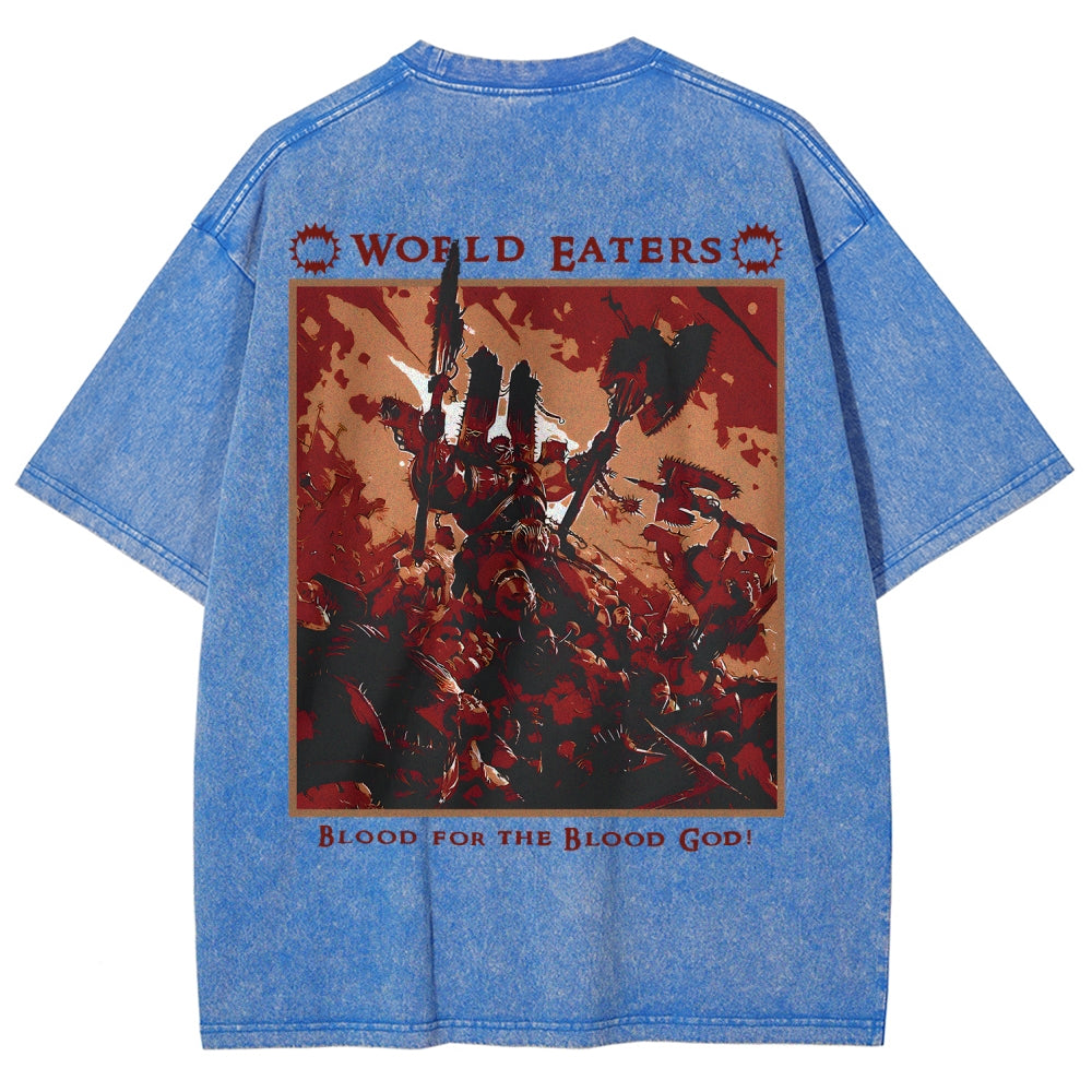 Unisex Fit Washed T-Shirt 丨WH40K