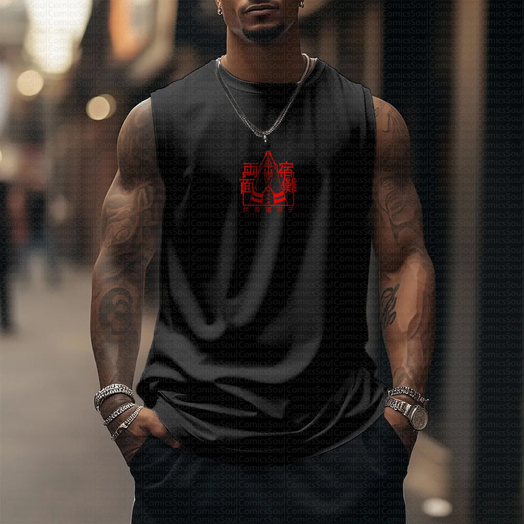 Unisex  “Comicssoul” Casual Anime  Tank Top