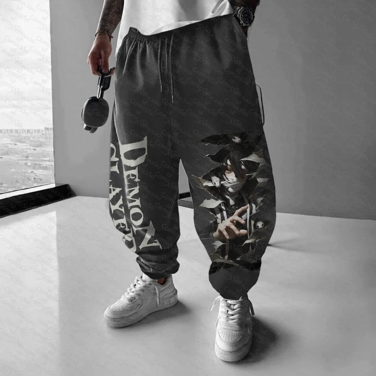 Unisex  “Comicssoul” Casual Anime Streetwear Pants