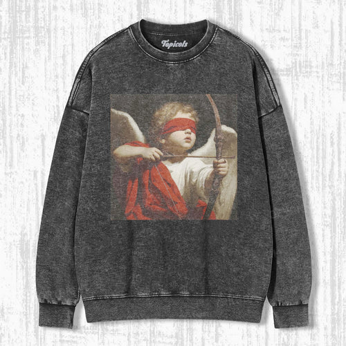 BLINDFOLDED CUPID T-SHIRT