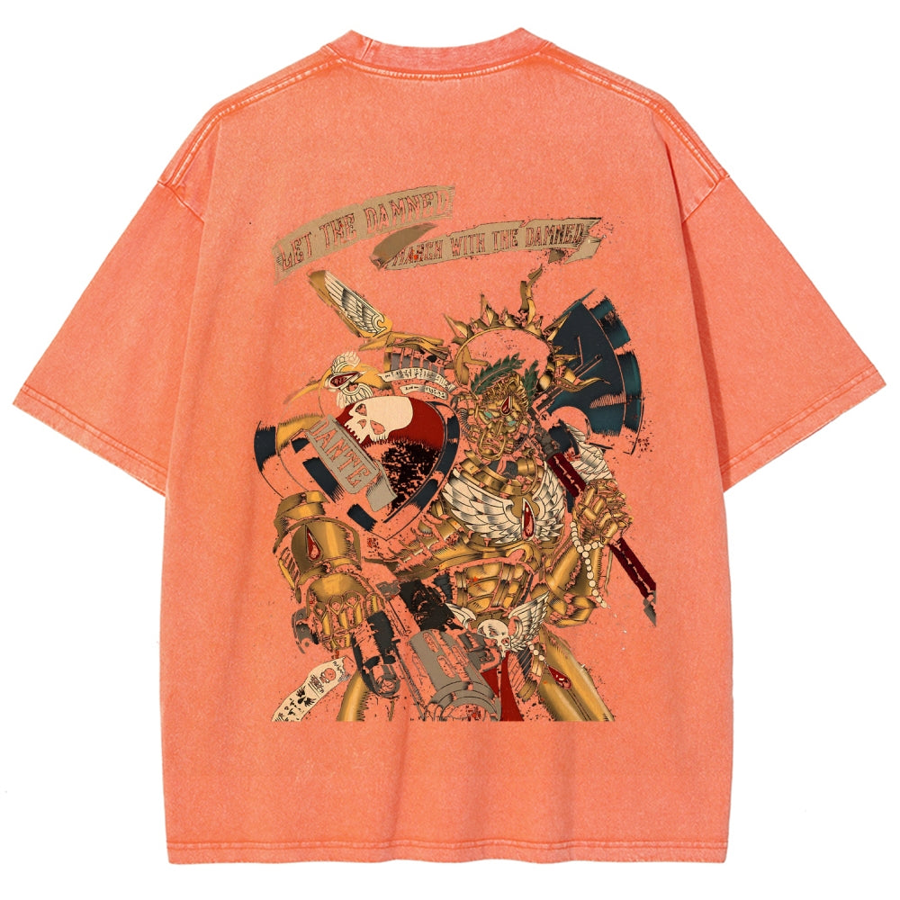 Unisex Fit Washed T-Shirt 丨WH40K
