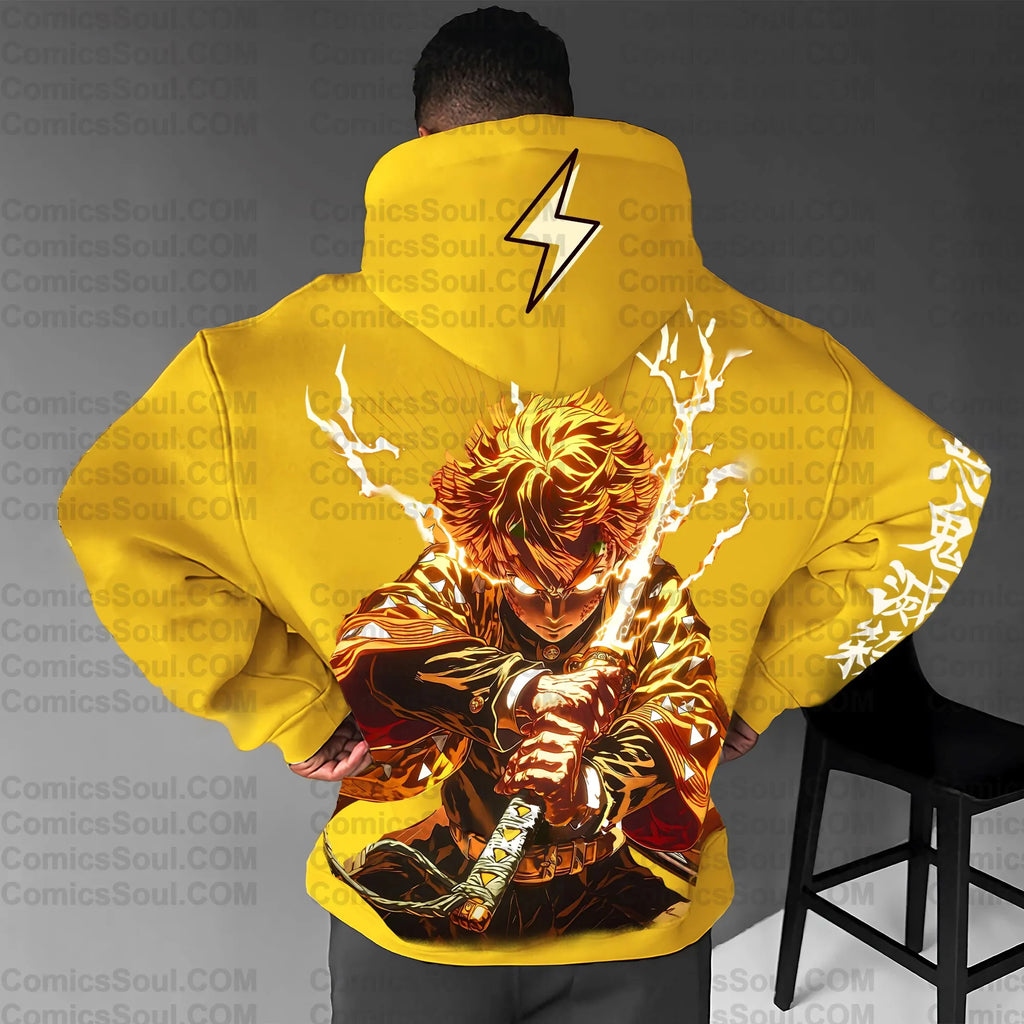 Unisex Game Graphic Streetwear Vintage Hoodie| KNY