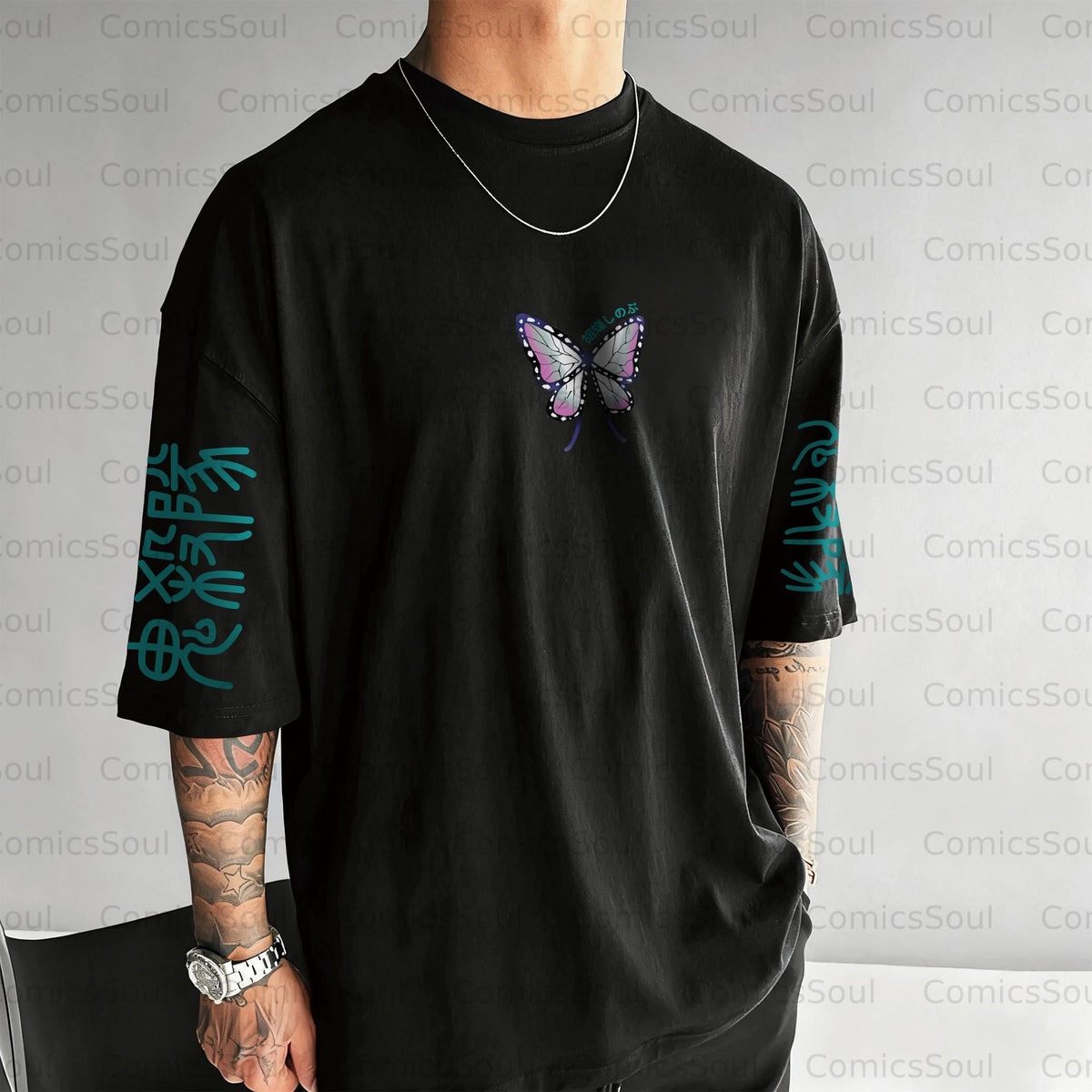 Unisex Anime Inspired Vintage T-Shirt