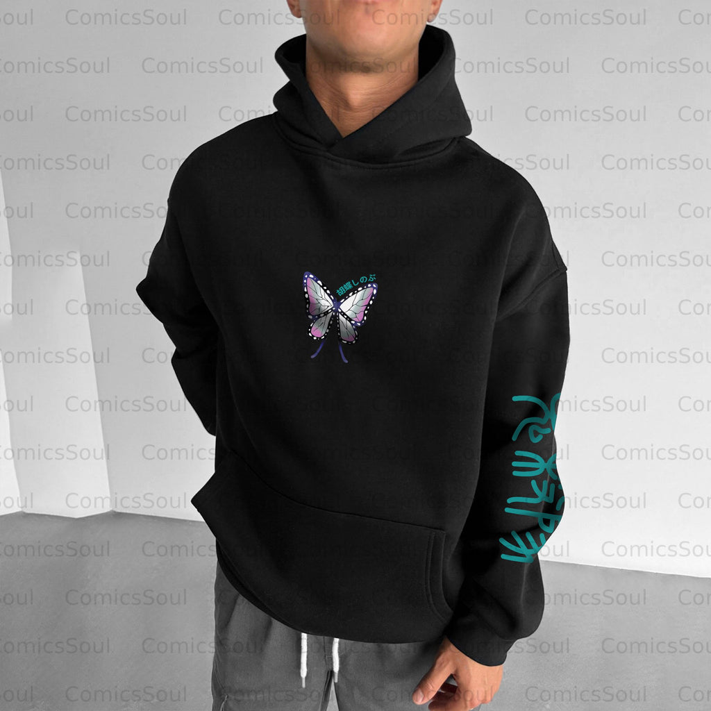 Unisex Anime Graphic Streetwear Vintage Hoodie
