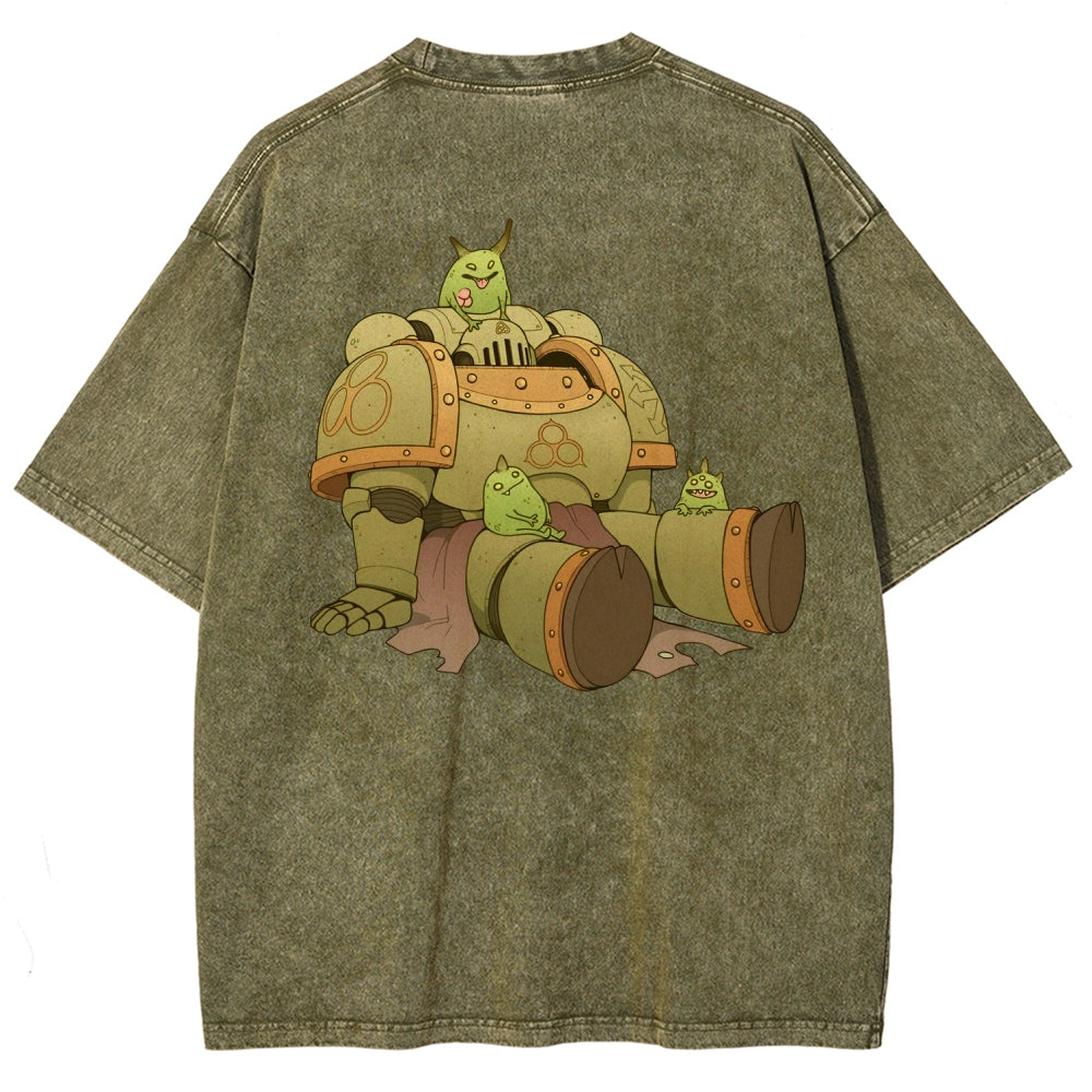 Unisex Fit Washed T-Shirt 丨WH40K