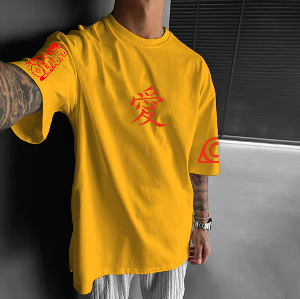 Unisex Naruto Anime Graphic Streetwear T-Shirts