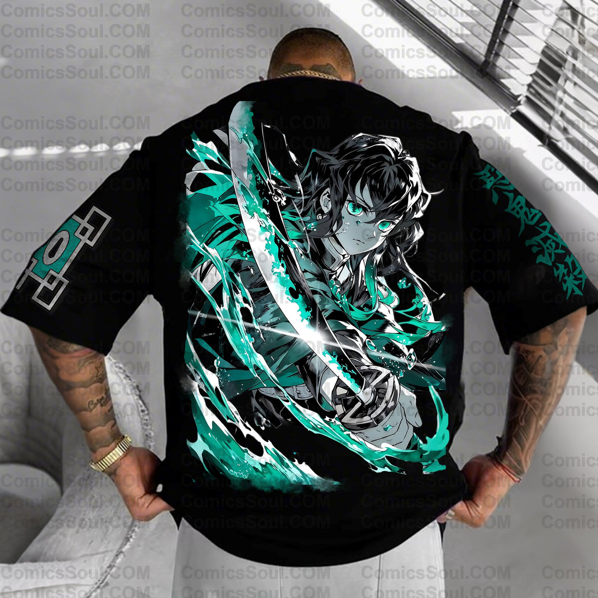 Unisex Anime Inspired Vintage T-Shirt| KNY