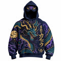 Halloween Anime-Print Hoodie