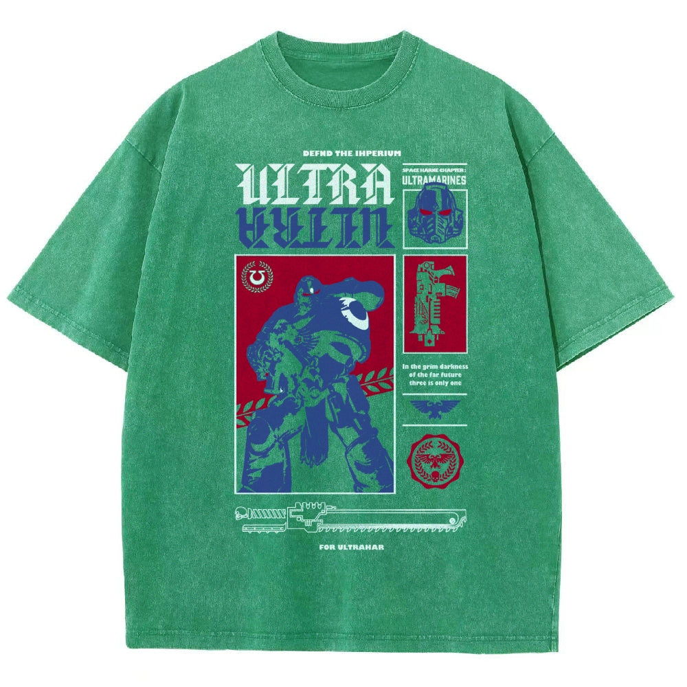 Unisex Fit Washed T-Shirt 丨WH40K