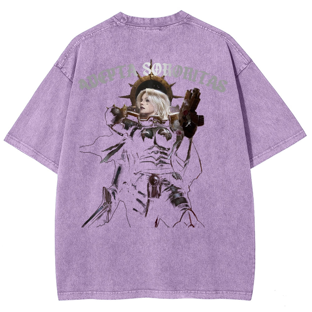 Unisex Fit Washed T-Shirt 丨WH40K