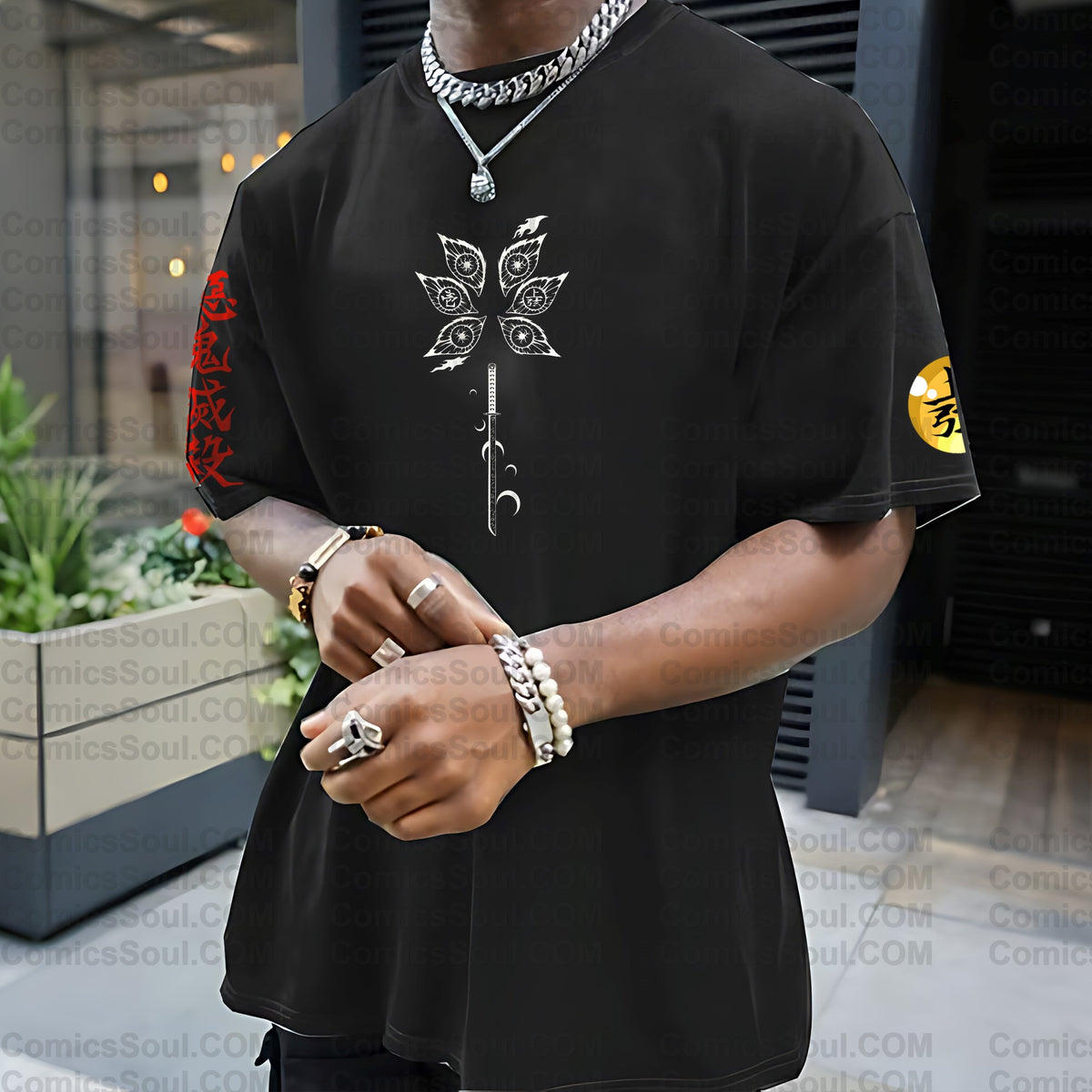 Unisex Anime Inspired Vintage T-Shirt| KNY