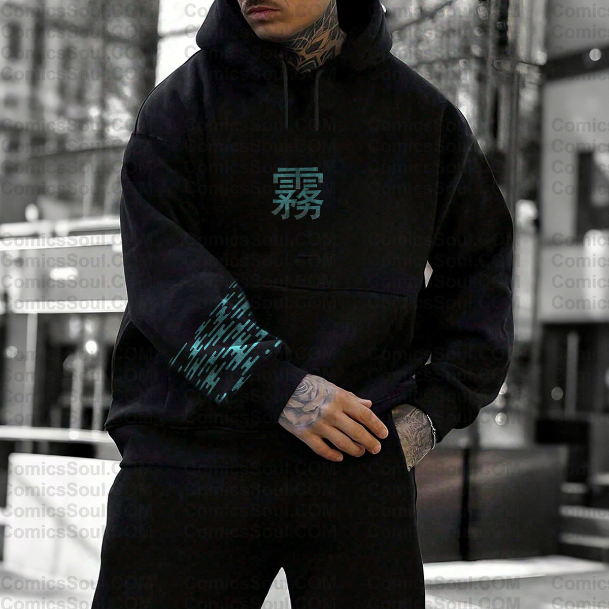 Unisex “ Comicssoul   ” Graphic Streetwear Vintage Hoodie