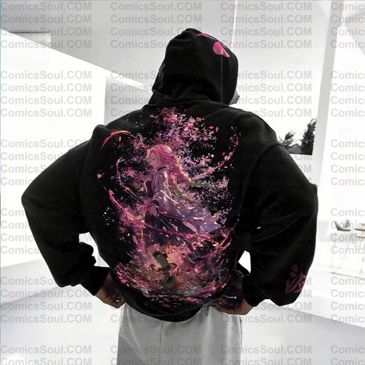 Unisex “ Comicssoul   ” Graphic Streetwear Vintage Hoodie