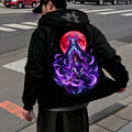 Unisex Graphic Streetwear Vintage Zipper Cardigan Plush Hoodie