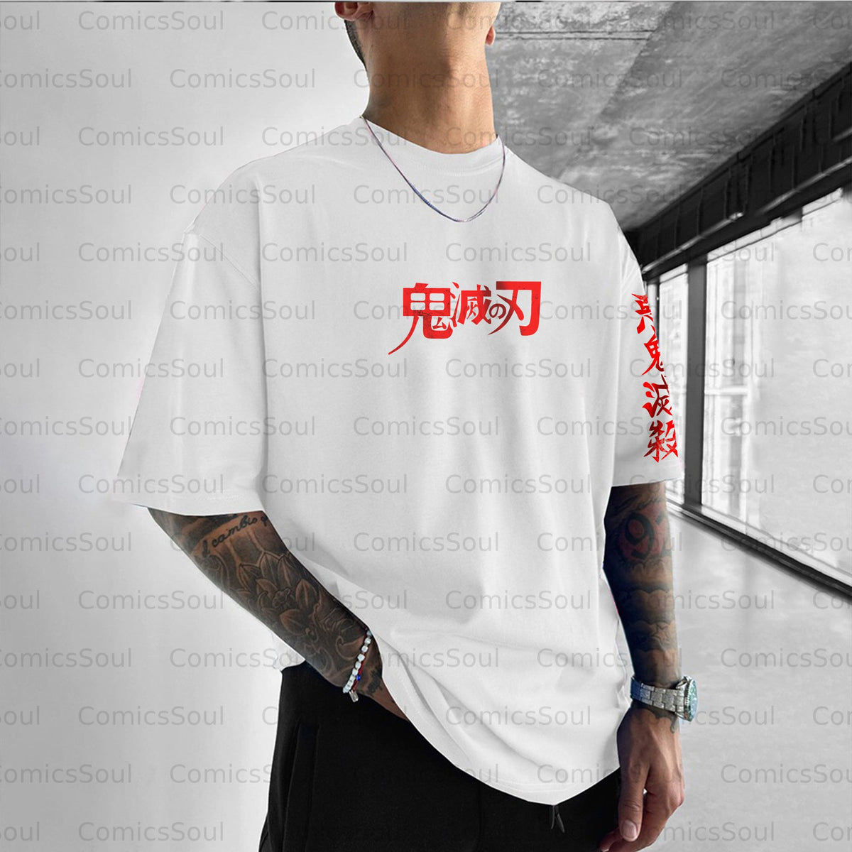 Unisex Anime Inspired Vintage T-Shirt