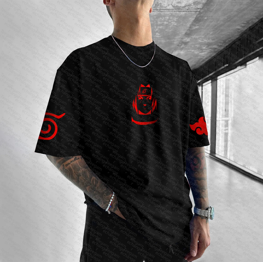 Unisex Naruto Anime Graphic Streetwear T-Shirts