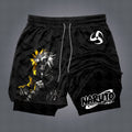 Unisex Naruto Anime Graphic Streetwear Shorts