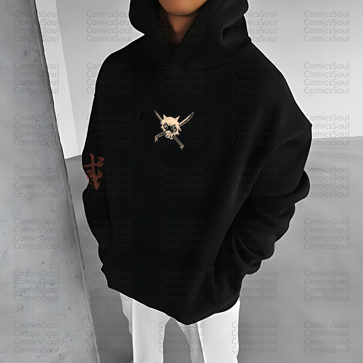 Unisex “Comicssoul” Anime Graphic Streetwear Vintage Hoodie