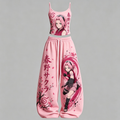 Naruto Top&Elasticated Trousers Two-Piece Set | Anime Graphic
