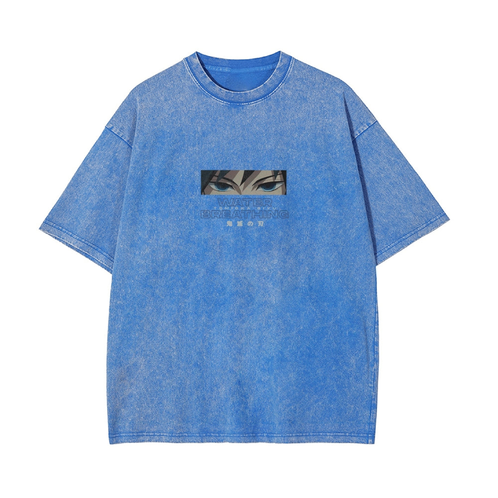 OG Giyu Tomioka Vintage Oversized T-Shirt | KNY