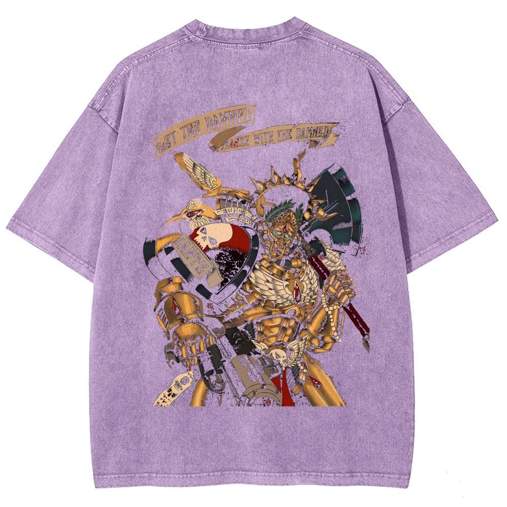 Unisex Fit Washed T-Shirt 丨WH40K