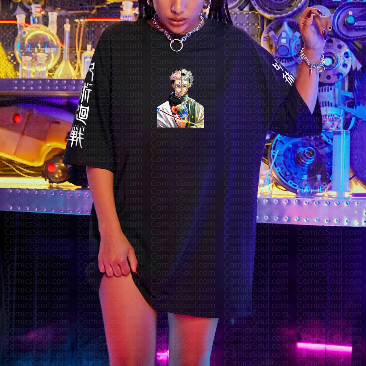 "Comicssoul" Unisex Anime Inspired Vintage T-Shirt