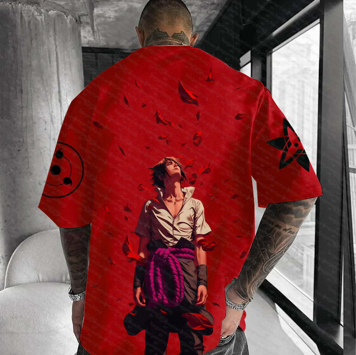 Unisex Naruto Anime Graphic Streetwear T-Shirts