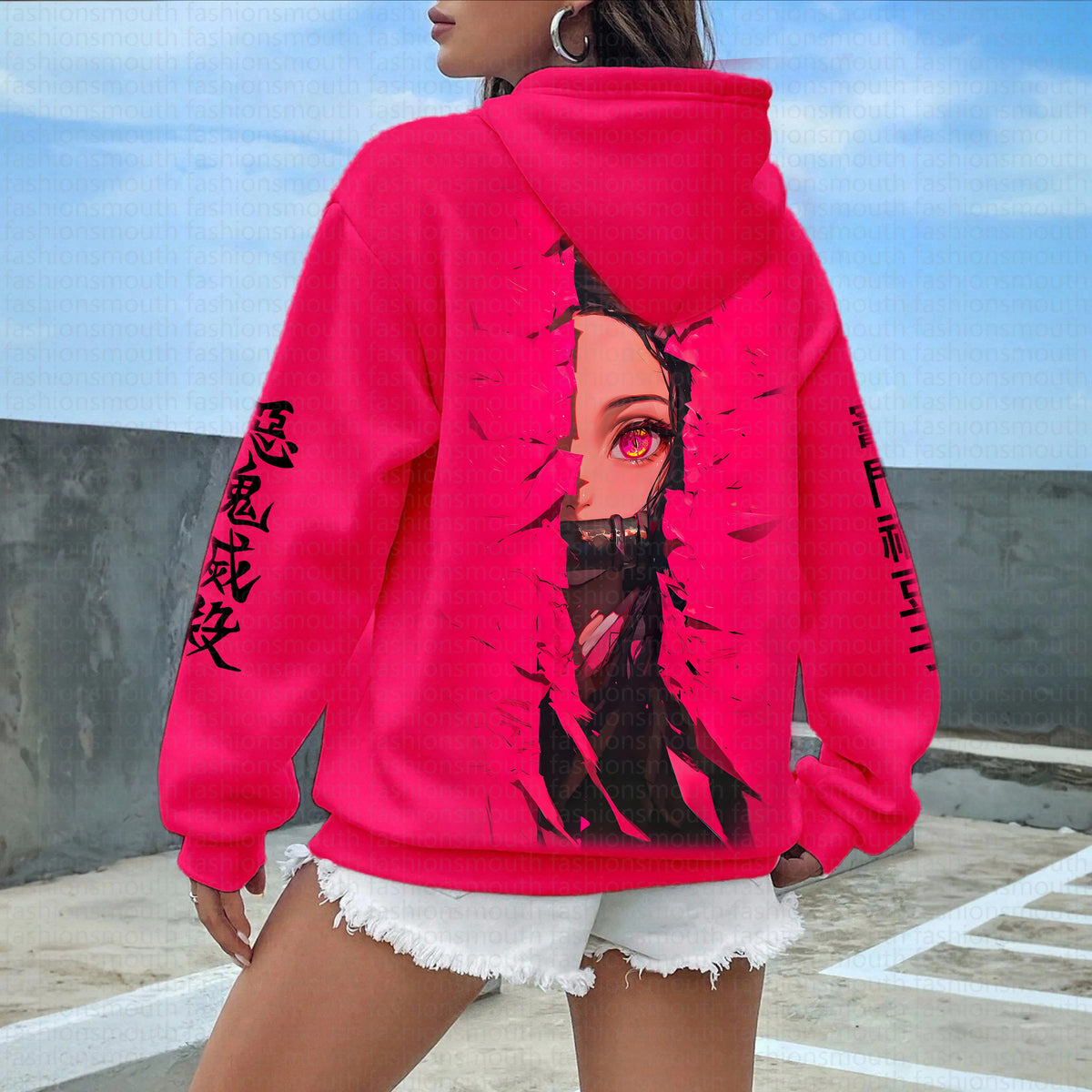 ‘’Comicssoul" Anime Inspired Vintage Hoodie