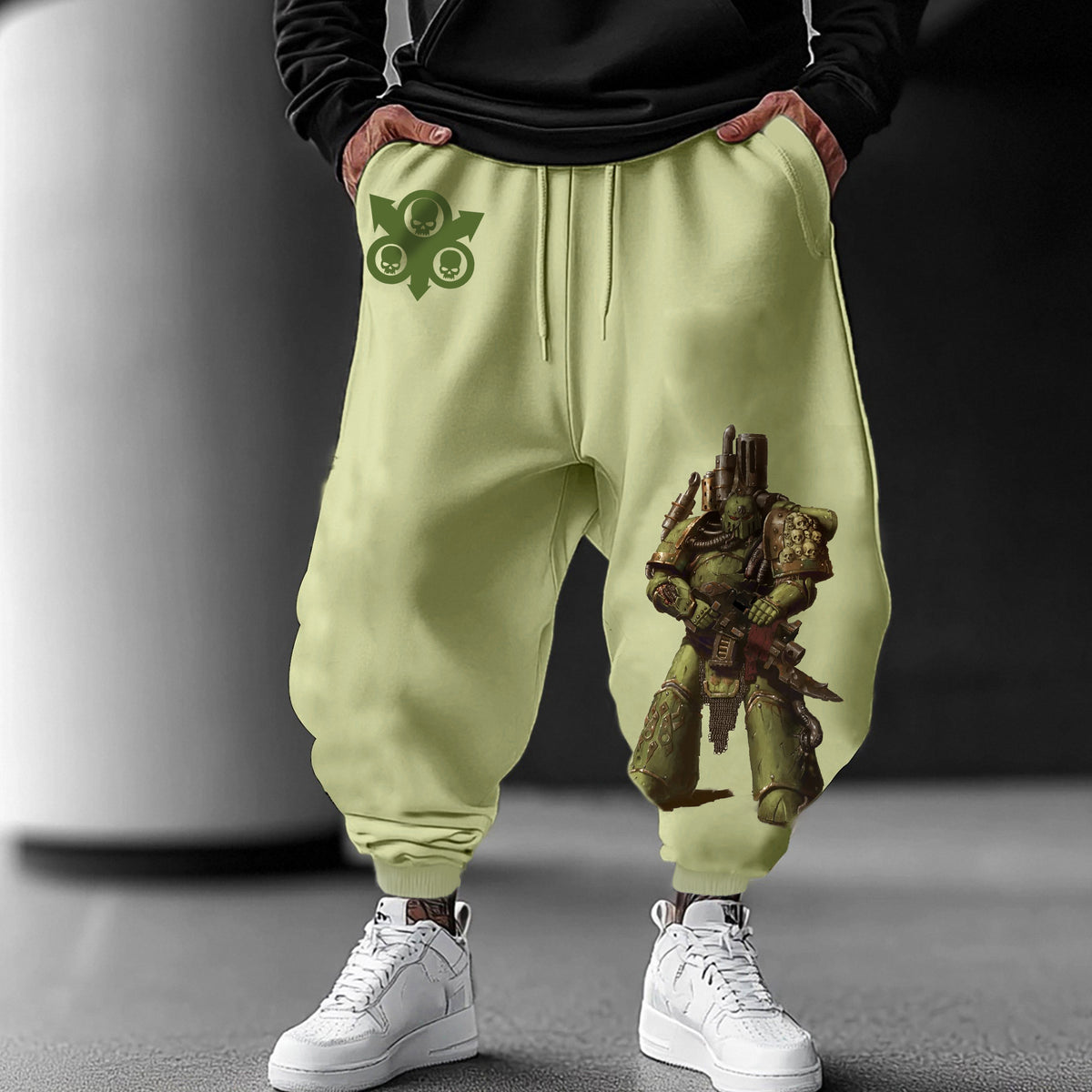 Unisex Anime Inspired Vintage Pants| WH40K