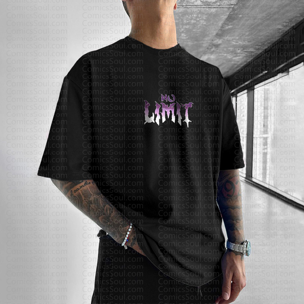 Unisex  "Comicssoul" Anime Inspired Vintage T-Shirt