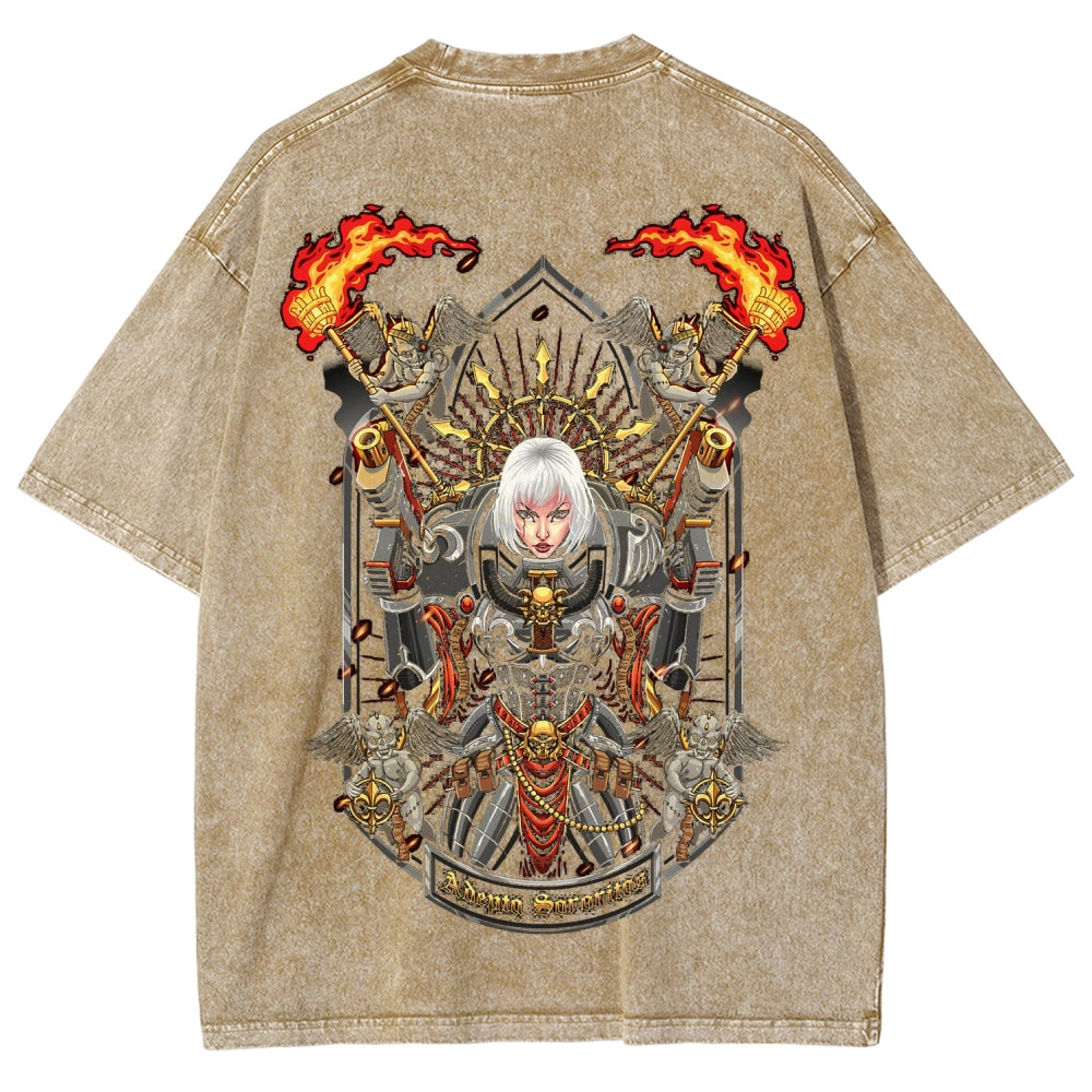 Unisex Fit Washed T-Shirt 丨WH40K