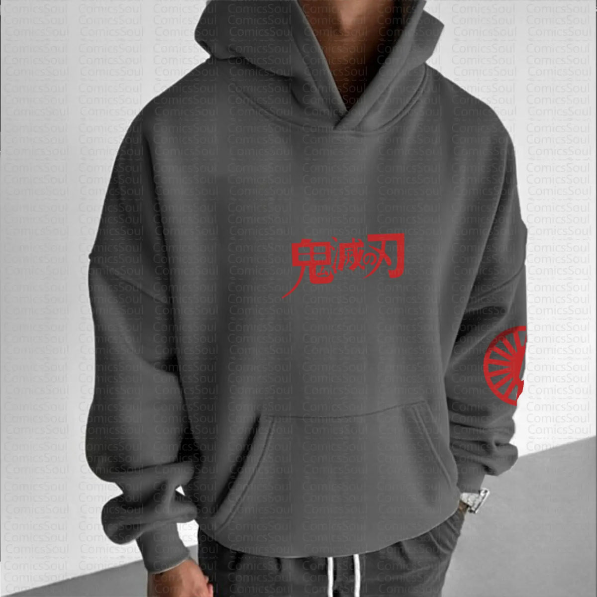 Unisex Anime Graphic Streetwear Vintage Hoodie丨Comicssoul