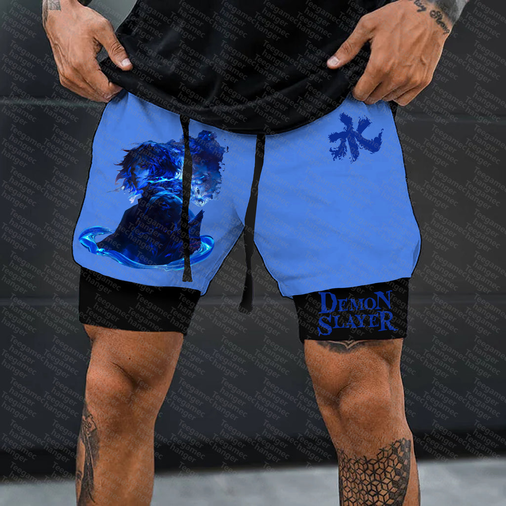 Unisex  “KNY” Casual Anime Streetwear Shorts