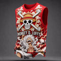 Pirate Crew Graphic Crew-Neck Tank Top