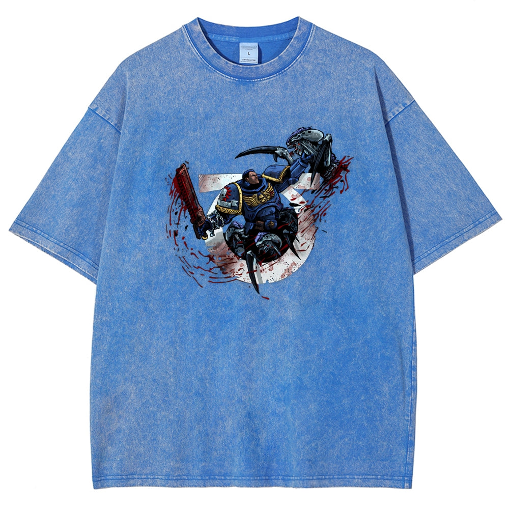 Unisex Fit Washed T-Shirt 丨WH40K