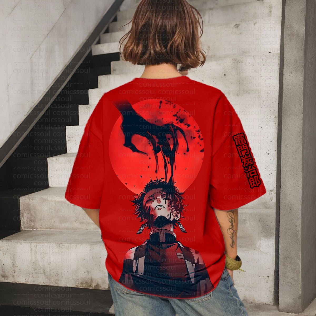 "Comicssoul" Anime Inspired Vintage T-Shirt
