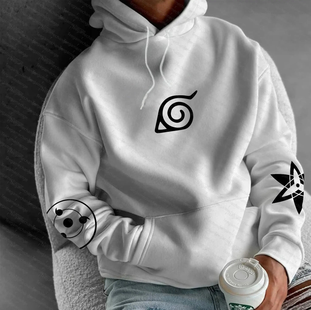 Unisex Naruto Anime Graphic Streetwear Hoodie