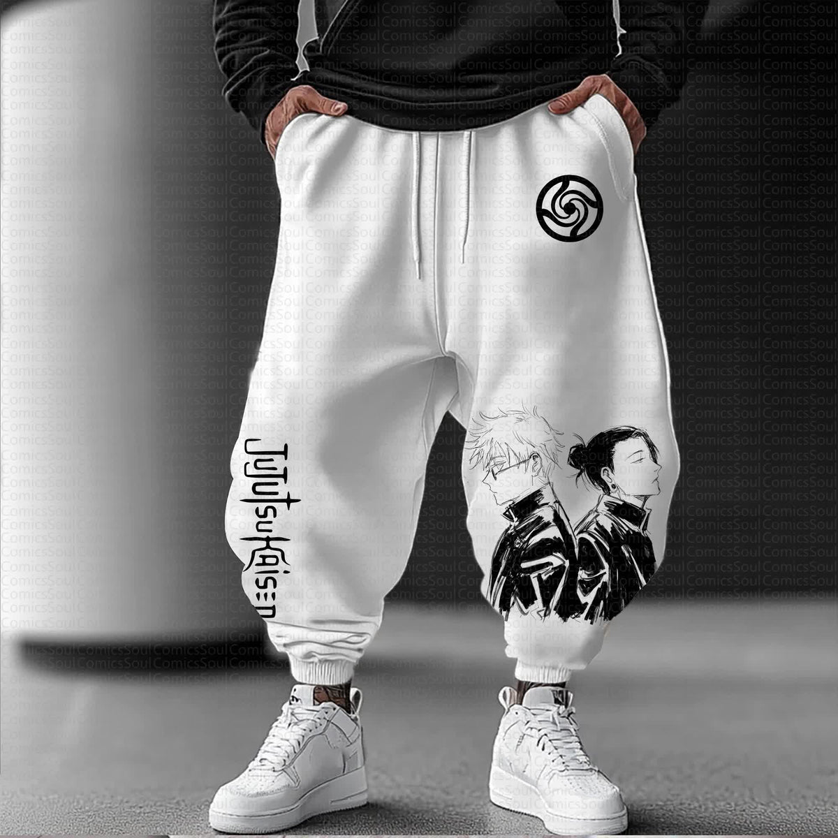 Unisex Anime Inspired Vintage Pants丨Comicssoul