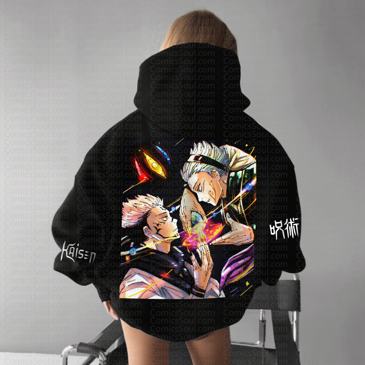 "Comicssoul" Unisex Anime Inspired Vintage Hoodie
