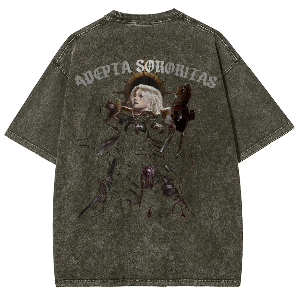 Unisex Fit Washed T-Shirt 丨WH40K