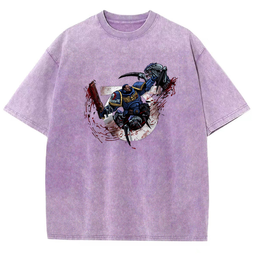 Unisex Fit Washed T-Shirt 丨WH40K