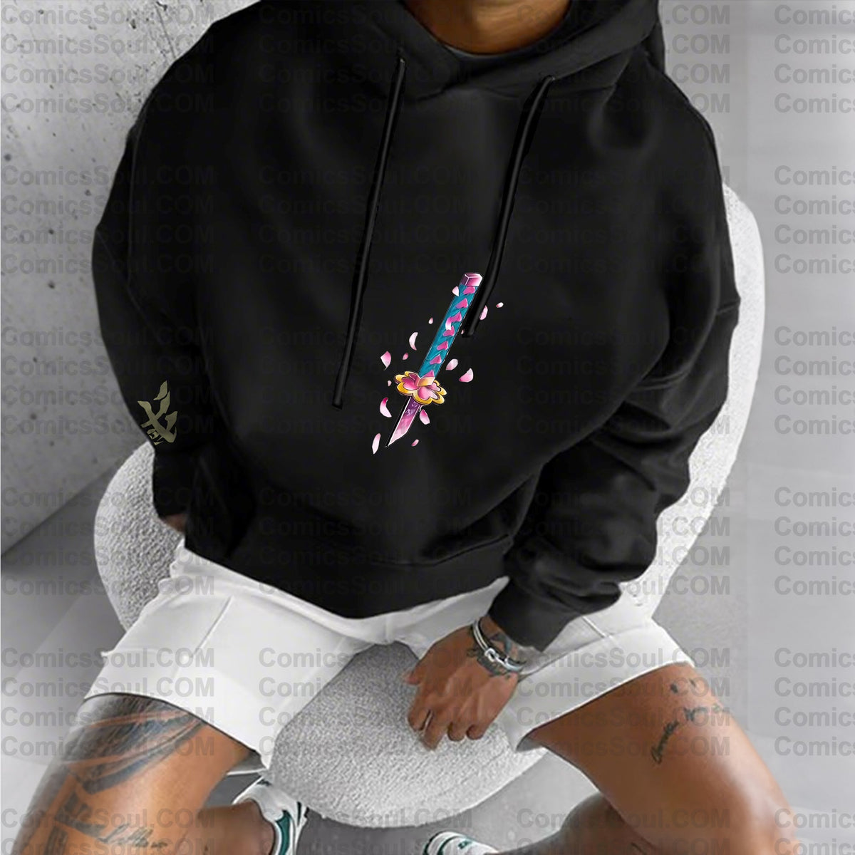 Unisex “ Comicssoul   ” Graphic Streetwear Vintage Hoodie