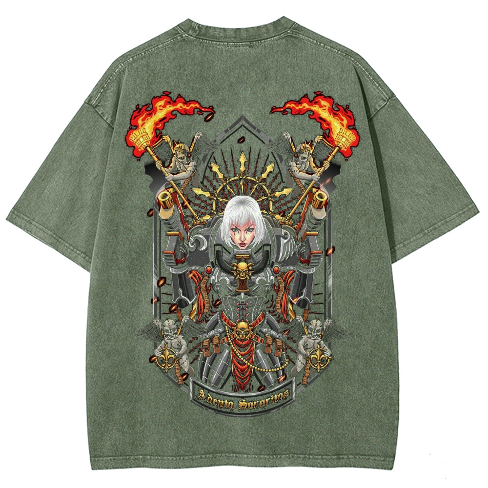 Unisex Fit Washed T-Shirt 丨WH40K