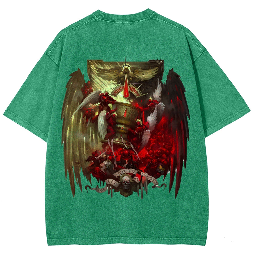Unisex Fit Washed T-Shirt 丨WH40K