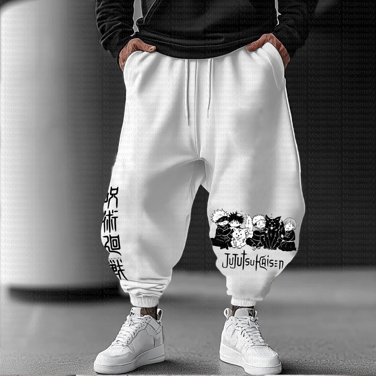 Unisex Anime Inspired Vintage Pants丨Comicssoul