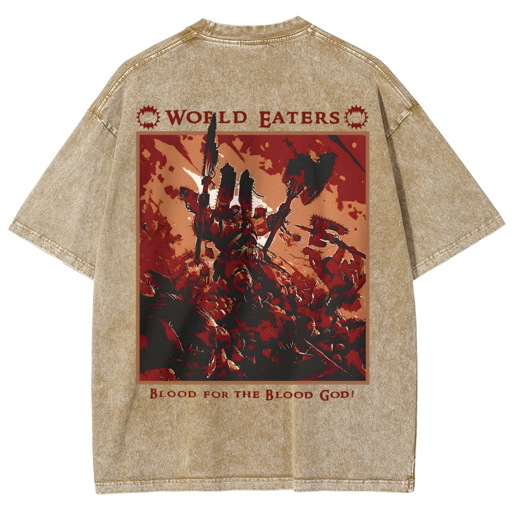 Unisex Fit Washed T-Shirt 丨WH40K