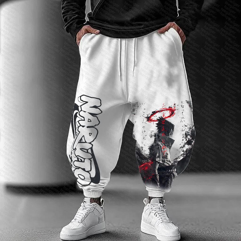 Unisex Naruto Anime Graphic Streetwear Pants