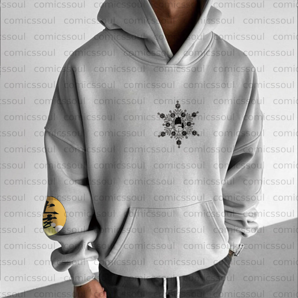 Unisex Anime Graphic Streetwear Vintage Hoodie