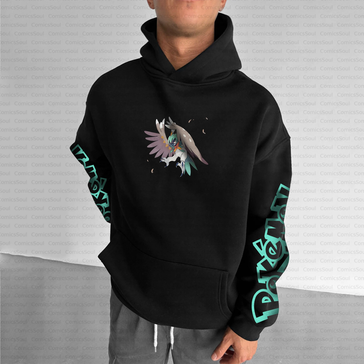 Unisex Anime Inspired Vintage Plush Hoodie