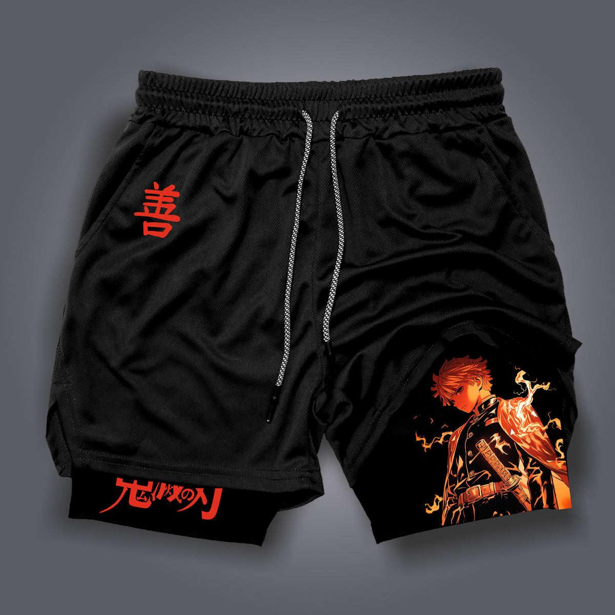 Unisex “ Demon slayer” Casual Streetwear Shorts| KNY